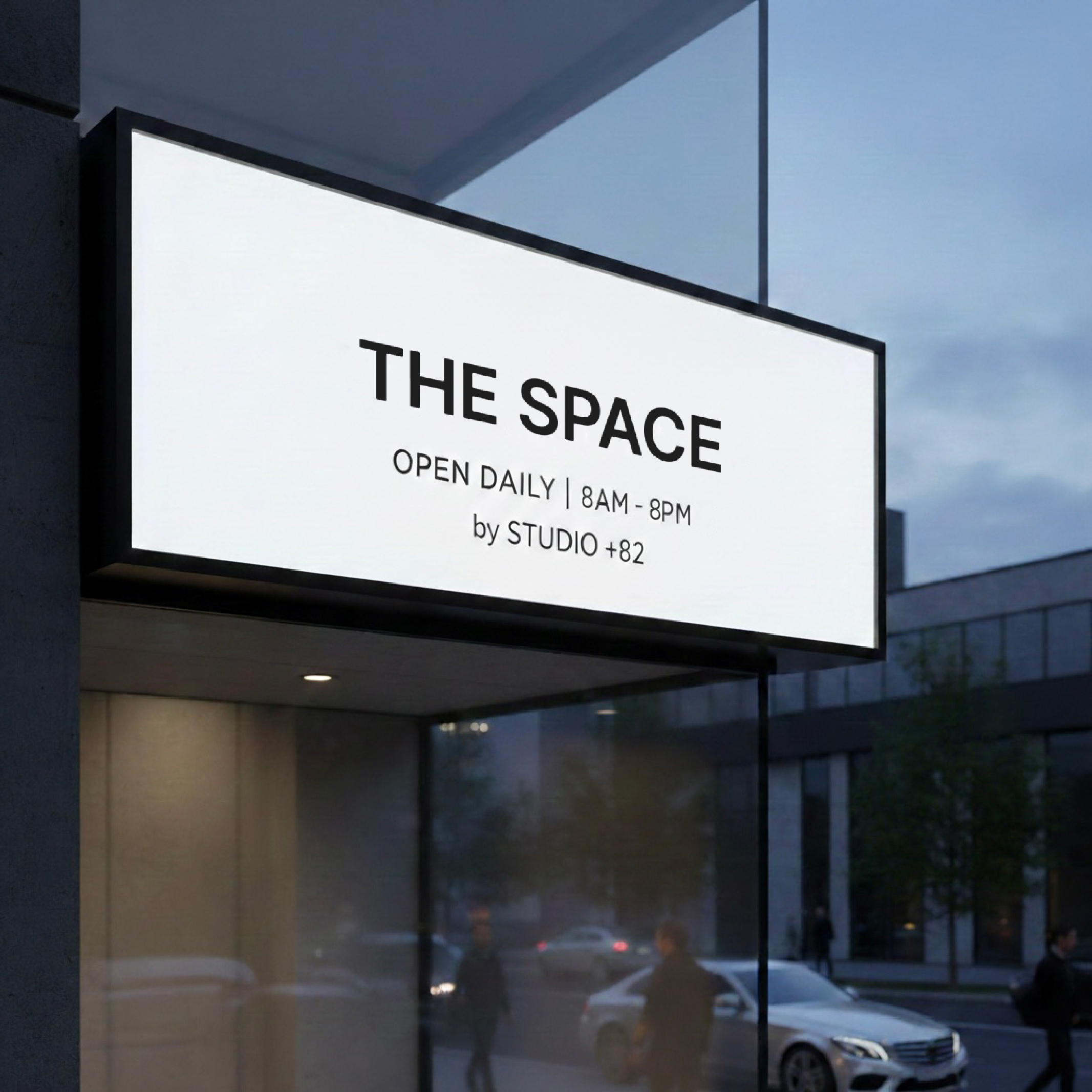 더 스페이스 led간판